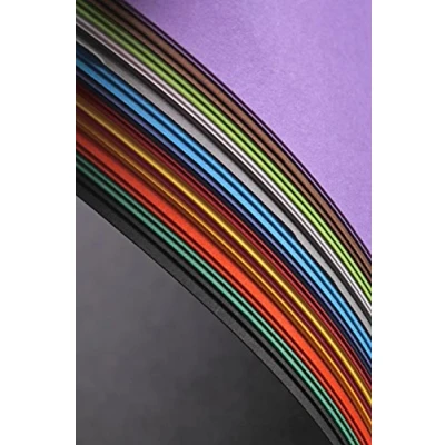 Image of Clairefontaine Ref 97298C Maya Coloured Smooth Drawing Paper (Pack of 25 Sheets) 270gsm 50 x 70cm Bright Shades Colour Deep Dyed, Acid Free, pH Neutral