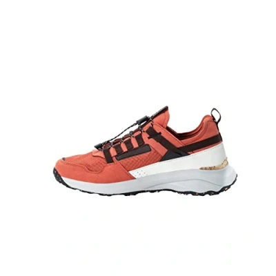Image of Jack Wolfskin Men&#039;s Dromoventure Athletic Low M Walking Shoe, Barn Red, 7 UK