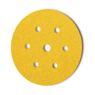 Image of Mirka 150mm Gold Grip Disc 7 HOLE P80 (BOX 100)