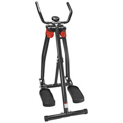 Image of Binglinghua Home Aerobic Air Walker Elliptical Machine Glider Workout With LCD Monitor