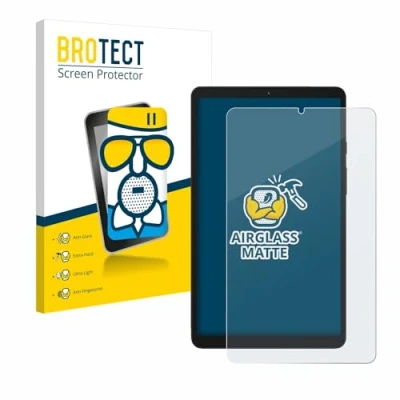 Image of brotect Anti Glare Glass Screen Protector Matte compatible with Samsung Galaxy Tab A9 LTE Scratch 9H Protection Film