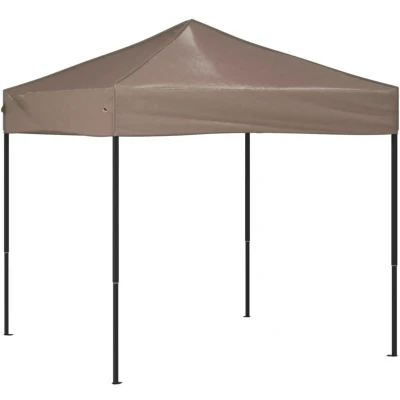Image of vidaXL Folding Party Tent Taupe 2x2 m
