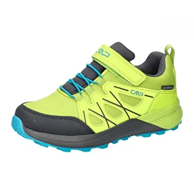 Image of CMP Kids HULYSSE WP Shoes Children’s Trainers, Limegreen, 1 UK