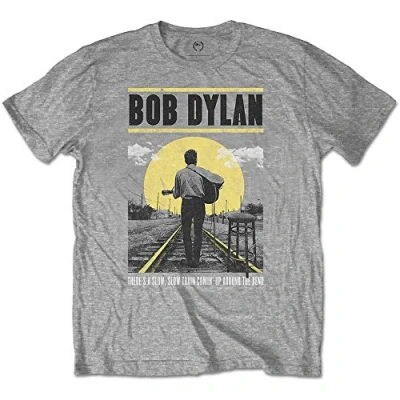 Image of Bob Dylan DYLTS11MG05 T Shirt, Grey, XX Large