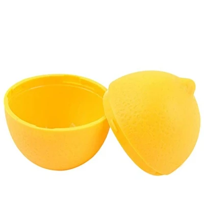 Image of ausuky Lemon Holder Cut Storage Fresh Keeper Food Preserver Kitchen Save Fridge
