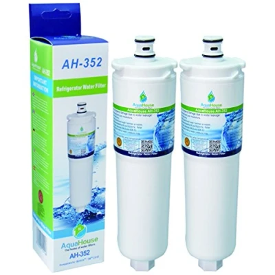 Image of 2X AH 352 Compatible for CS 52 Water Filter fits Bosch Neff Siemens Fridge 452, 51, 640565, 5586605