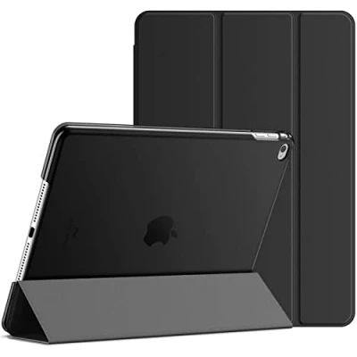Image of JETech Case for iPad Air 2 (Not 1st Edition), Smart Cover Auto Wake/Sleep (Black)
