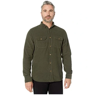 Image of Fjallraven Övik Cord Shirt M Long Sleeved T Green, X Small
