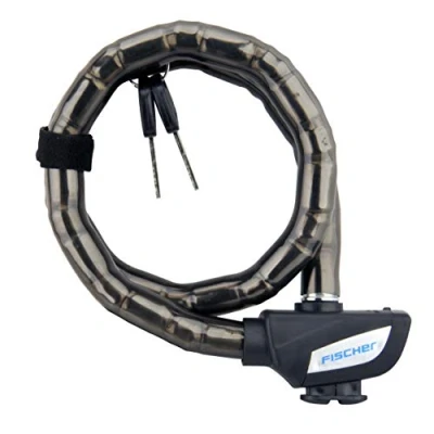 Image of Fischer Link Cable Lock Length 70 cm Diameter 18 mm, Black