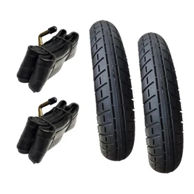 Image of 2 x Pram Tyres &amp; Tubes 10&quot; stroller, Mountain Buggy Duet swift