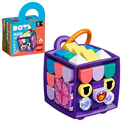 Image of LEGO 41939 DOTS Bag Tag Dragon