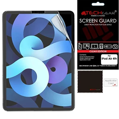Image of TECHGEAR iPad Air 5/4, 5th / 4th Generation Screen Protector, Ultra CLEAR Protector Guard Cover Designed For 10.9&quot; 2022/2020