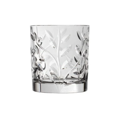 Image of RCR Whisky Glasses/Tumblers Set 6 Laurus Design