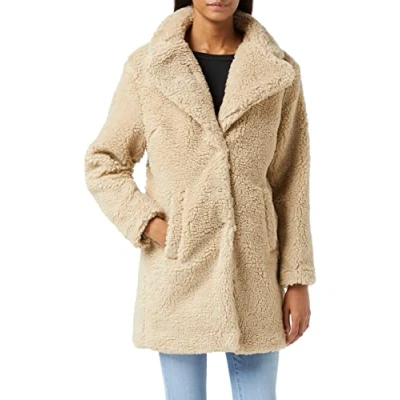 Image of Urban Classics Winter coat, Women&#039;s, Size: 4XL, Sand