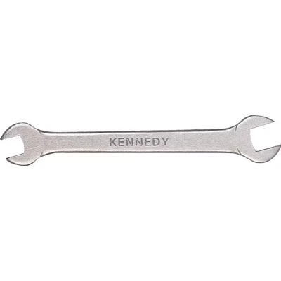 Image of Kennedy BA Open Ended Spanner, Double End, Chrome Vanadium Steel, 8BA x 10BA