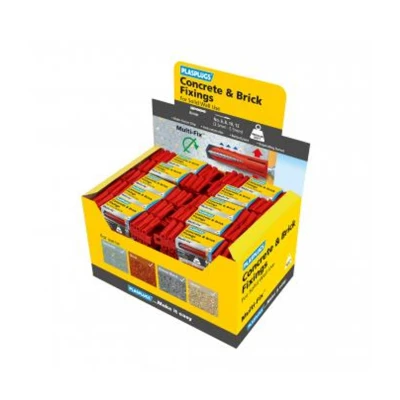 Image of Plasplugs PLAGP600 Plastic &amp; Nylon Wall Plugs