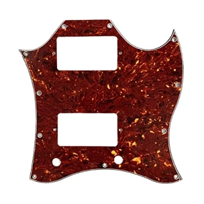 Image of Dopro American Standard SG Guitar Full Face Pickguard for USA Special Vintage Tortoise