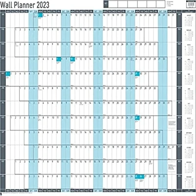 Image of Sasco Wall Planner 2021, Mounted