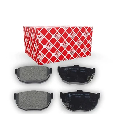 Image of 5830229A00, 5830229A10, 583022DA00, 5830290A00 Brake pad set FEBI BILSTEIN 170259 Rear Axle with acoustic wear warning HYUNDAI: COUPE
