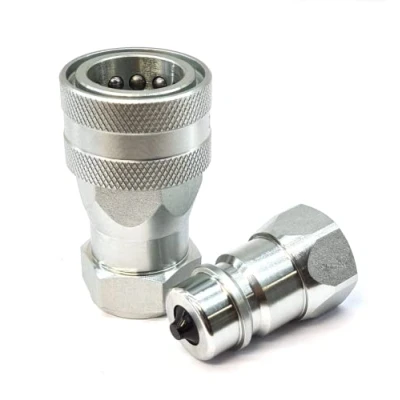 Image of Hydraulic Quick Release Coupling ISO A SET 1/4&quot; BSP to 7241 (12 1/2&quot; BSP)