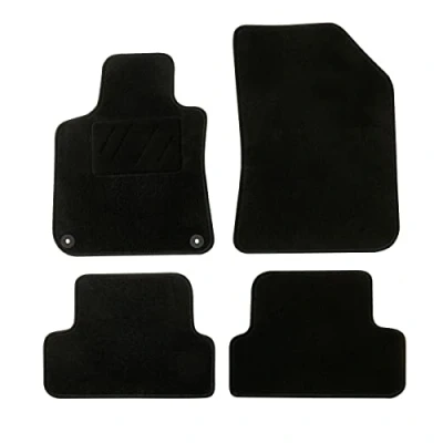 Image of DBS Car Floor Mats Tailored for 308/308SW With Fixing Clips Non Slip Galaxy Carpet Set of 4