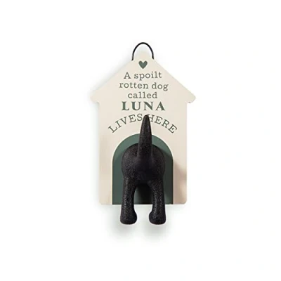 Image of Personalised Dog Lead Hook (Luna)
