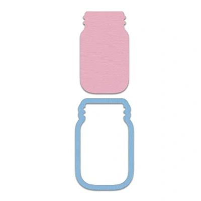 Image of Sizzix Framelits Die 664890 Jar Set, 2 Pack