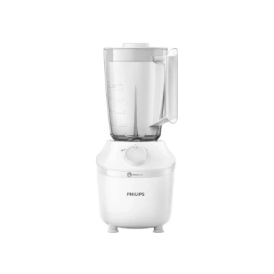 Image of Blender PHILIPS HR2041/00 GLASS 19L 450W WHITE BLADE 4 SHEETS