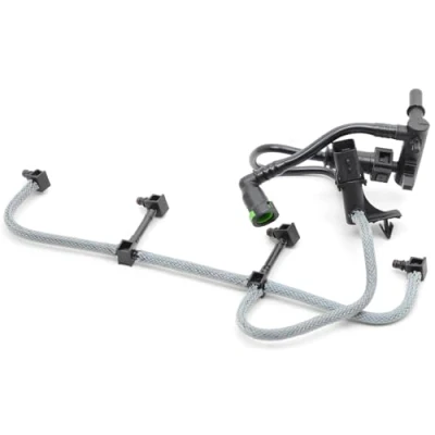 Image of ROBUST Diesel Leak Off Fuel Pipe With Sensor for Ford C Max Focus II Transit Connect Tourneo Mondeo IV 1.8 Tdci 1521487 4M5Q9K022AG