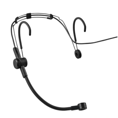 Image of Shure SM39 Headset Microphone Vocal Performance Cardioid Headworn Mic compatible with Axient Digital, Secure Low Profile Fit, Ergonomic Design, Indoor/Outdoor Windscreens, Sweat Resistant (SM39 TQG)