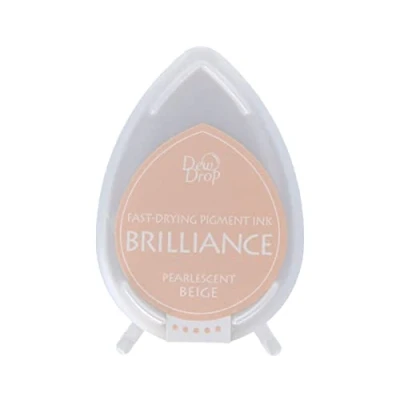 Image of Tsukineko Brilliance Dew Drop Ink Pads Sand Beige