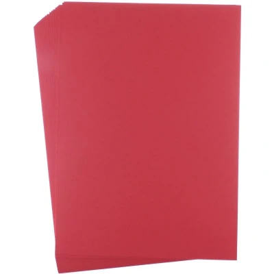 Image of Red A4 (240 gsm) (25)