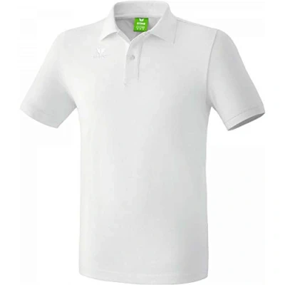 Image of Erima Kids Casual Basics Teamsports Polo Shirt White, Size 140