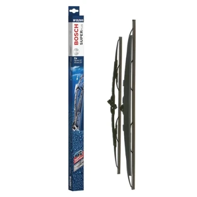 Image of Bosch Wiper Blade Super Plus Spoiler SP22/19S, Length: 550mm/475mm − Set of Front Blades