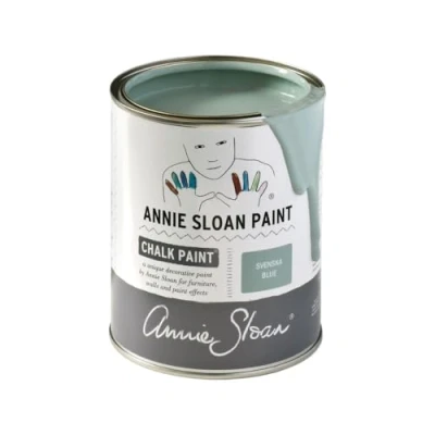 Image of Annie Sloan Chalk Paint 1 litre (Svenska Blue)