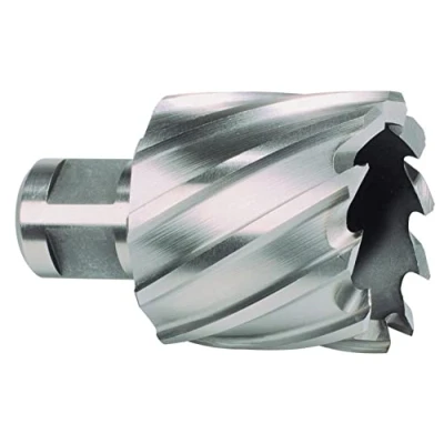 Image of Ruko HSS Core Drill Bit with 3/4 inch Weldon Shank, CBN Ground, Bright Finish, 60.0 mm Diameter, 63.0 Length, R108260