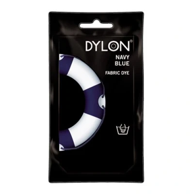 Image of Dylon Fabric Hand Dye Navy Blue 1200400108x1 (pack of 2)