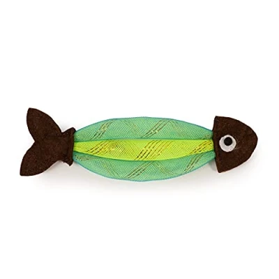 Image of Ancol Bright Fish Cat Toy ( colour will vary)