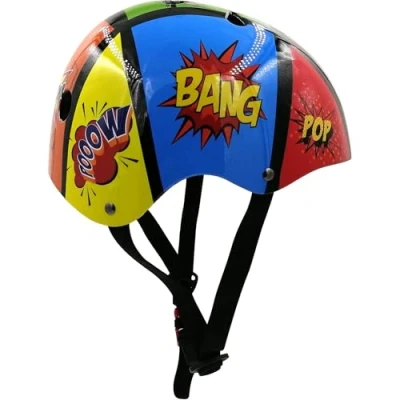 Image of Kiddimoto Kids Bike Helmet, Helmet for Boys and Girls Age 2 10, Lightweight Toddler Skateboard, Bike, BMX, MTB, Scooter, Bicycle, Rollerblade Skating.