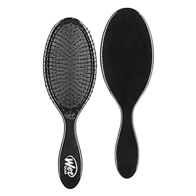 Image of Wet Brush Original Detangler Hair Classic Black Exclusive Ultra soft IntelliFlex Bristles Glide Through Tangles With Ease For All Types Women, Men, And Dry
