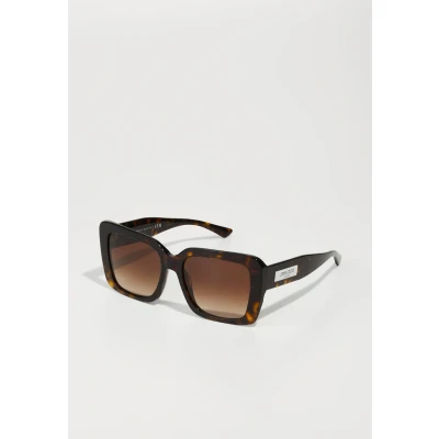 Image of Jimmy Choo Woman JC5042 500213 Sunglasses Acetate Turtle Brown Squared Normal Shaded