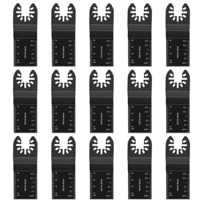 Image of 15PCS Universal Oscillating Quick Release Saw Blades Set Multitool Tool Blade for Bosch Craftsman Dremel FEIN Ridgid TCH Makita Milwaukee