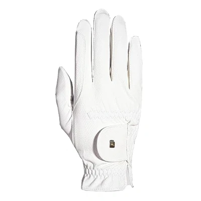 Image of Roeckl Sports equestrian gloves GRIP WINTER, winter riding glove, white/white 9
