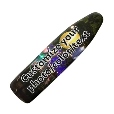 Image of ＨＡＯＡＮＧＺＨＥ Ironing Board Cover, custom made cover padded, Elastic Edge Padding Covers, With your own photos and text, for Steam Station, Easy Fit, Various sizes
