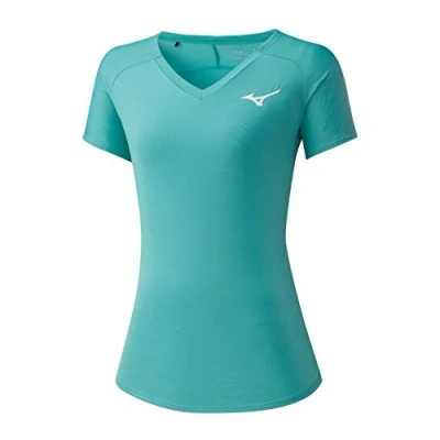Image of Mizuno Tee Men&#039;s T Shirt, mens, K2GA0211, Atlantis, XS