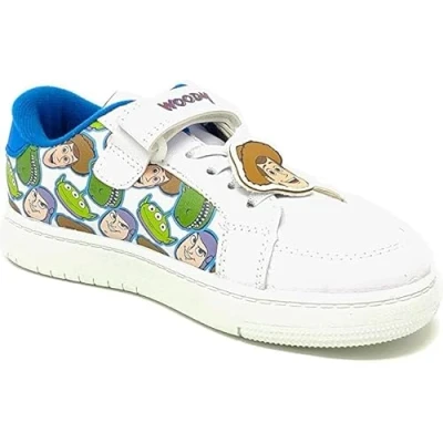 Image of WILLIAM LAMB Boys Toy Story Trainers Sneakers, White, 11 UK Child