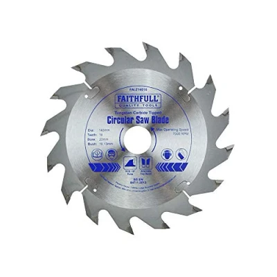 Image of Faithfull FAIZ12814 TCT Circular Saw Blade 128 mm x 20 Bore 14 Teeth
