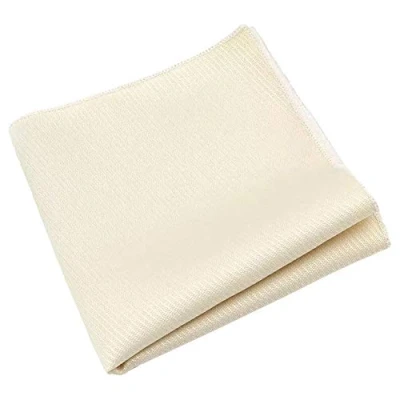 Image of DB Dickie Bow Luxury Cotton Pocket Square (White) suitable for formalwear, office, weddings, parties, grooms &amp; groomsmen outfits