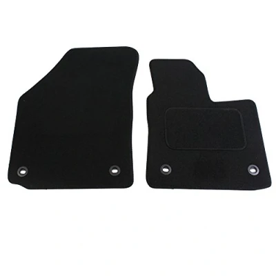 Image of JVL Fully Tailored Carpet Car Mat, Set of 2