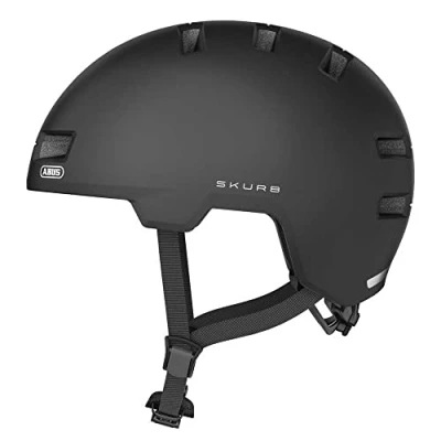 Image of ABUS Skurb ACE City Helmet: Sturdy bike helmet for everyday use, skating, BMX riding or longboarding.